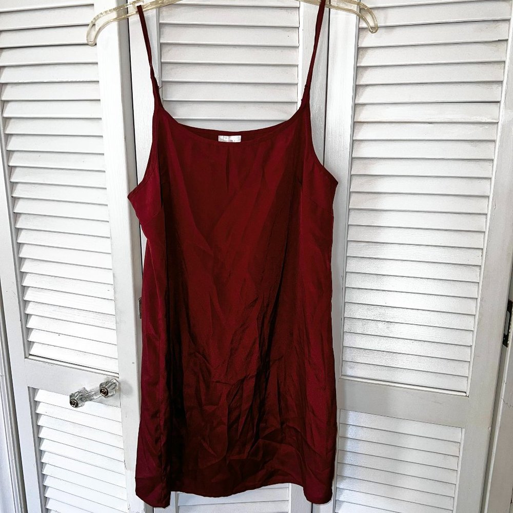 Burgundy Dress